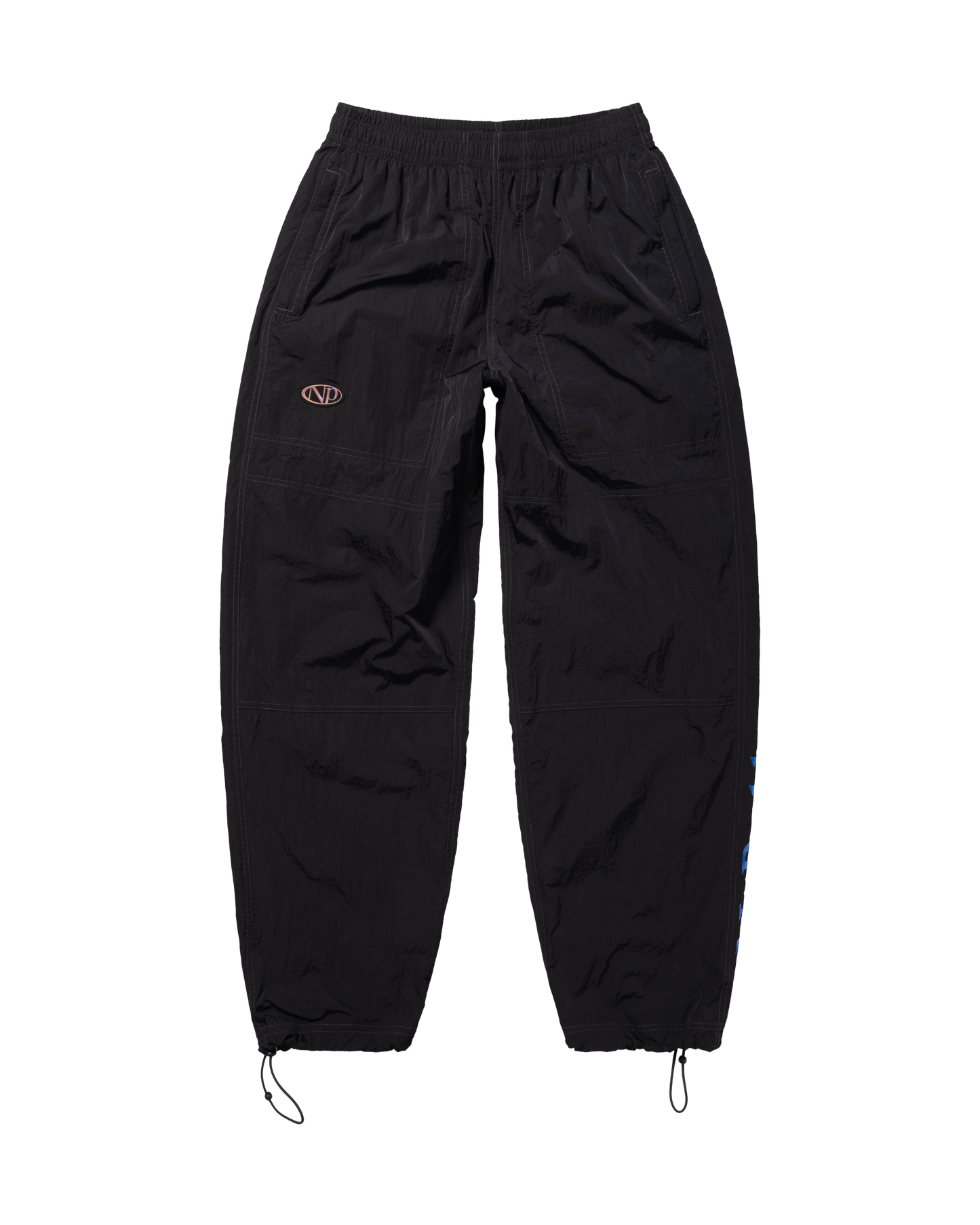 No Problemo NP Contrast Nylon Pants Black