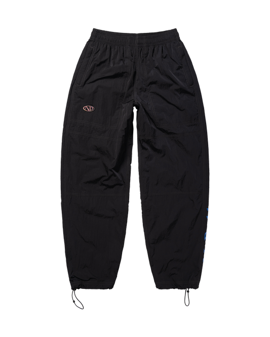 No Problemo NP Contrast Nylon Pants Black