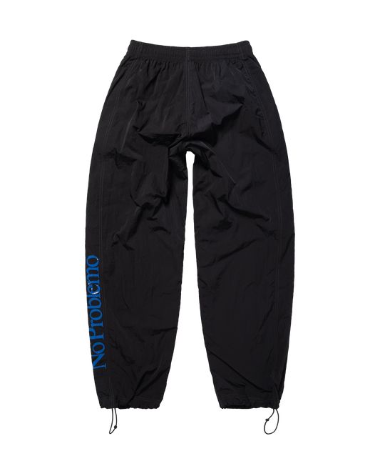 No Problemo NP Contrast Nylon Pants Black