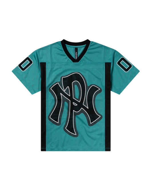 No Problemo NYP Sports Poly SS Jersey Aqua