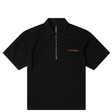 Load image into Gallery viewer, No Problemo Mini Problemo SS Work Shirt Twill Black
