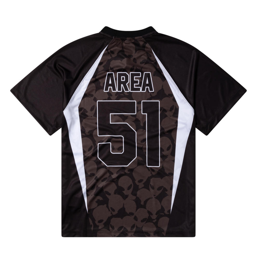 No Problemo Area 51 Football Shirt Black