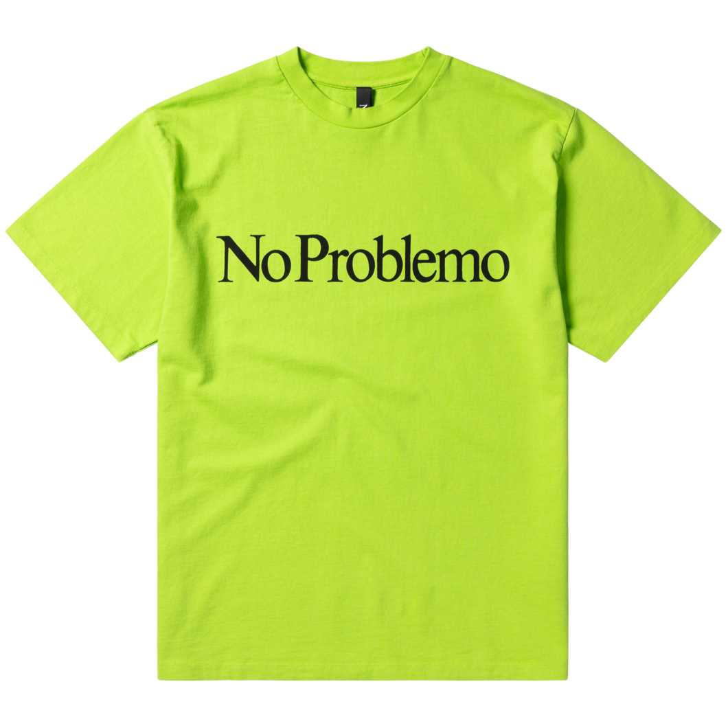 No Problemo Fluro SS Tee Green