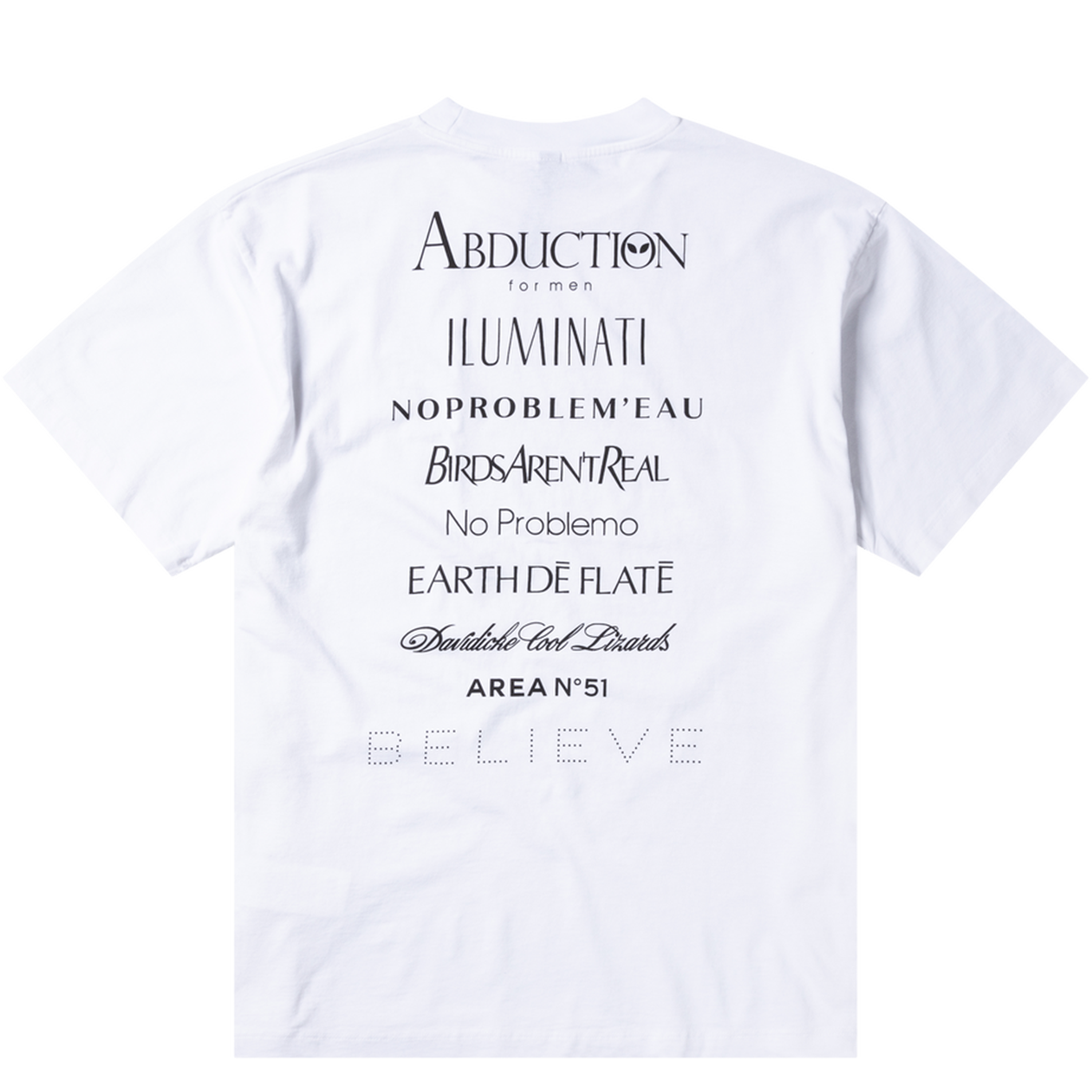 No Problemo Eau De Problemo SS Tee White