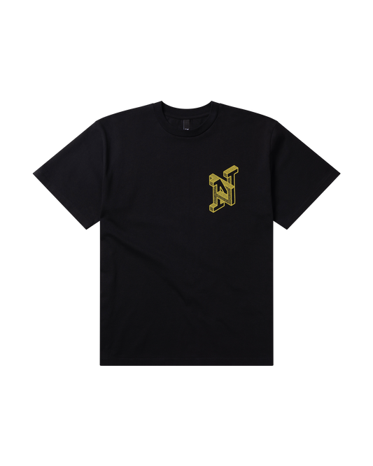No Problemo Atomic Pyramid SS Tee Black