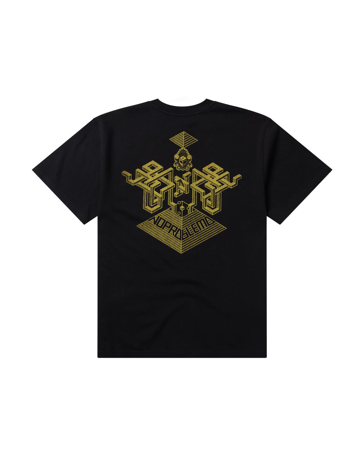 No Problemo Atomic Pyramid SS Tee Black
