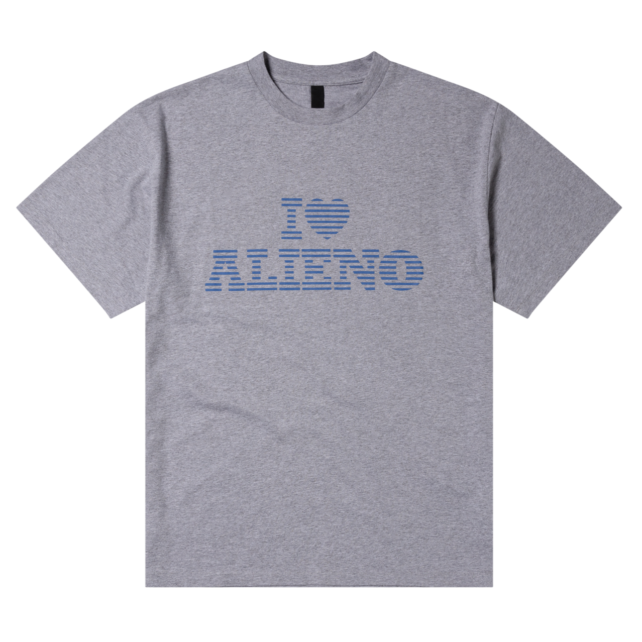 No Problemo I Heart SS Grey Marl