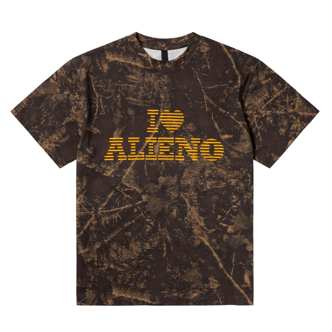 No Problemo I Love Alieno Camo SS Tee