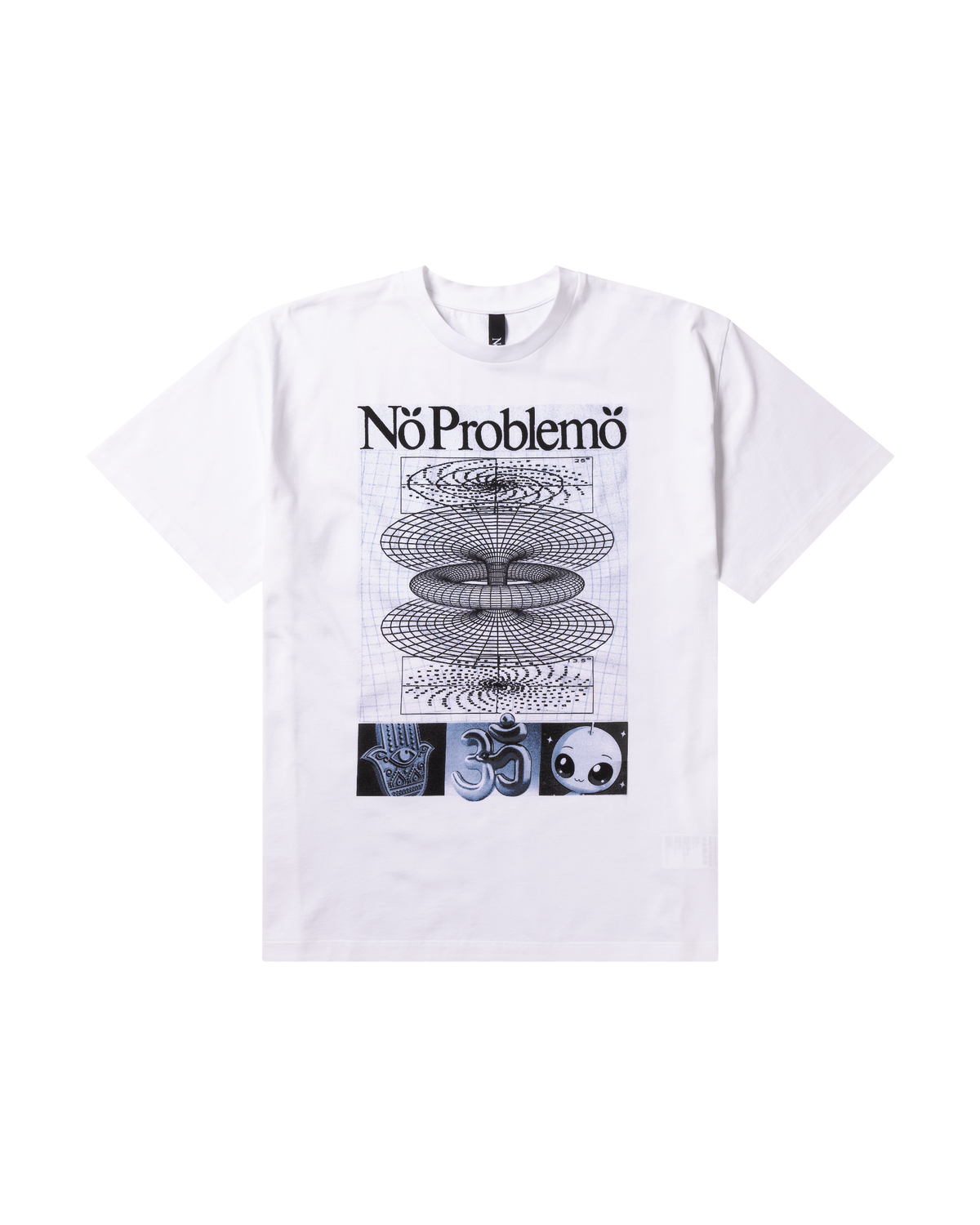 No Problemo Energy SS Tee White
