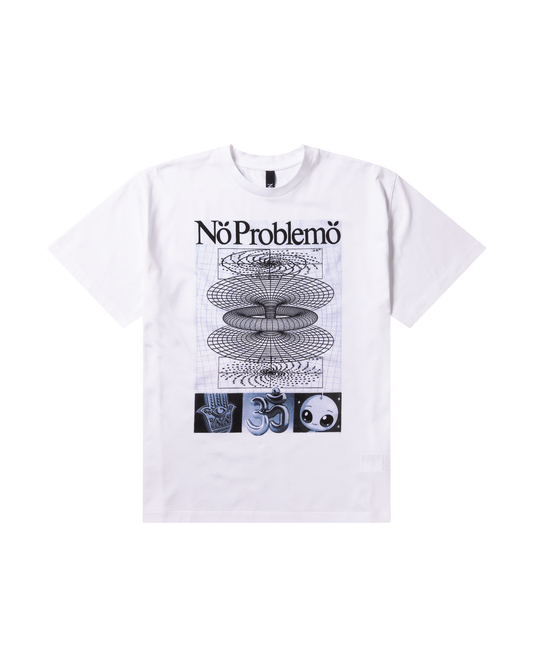No Problemo Energy SS Tee White
