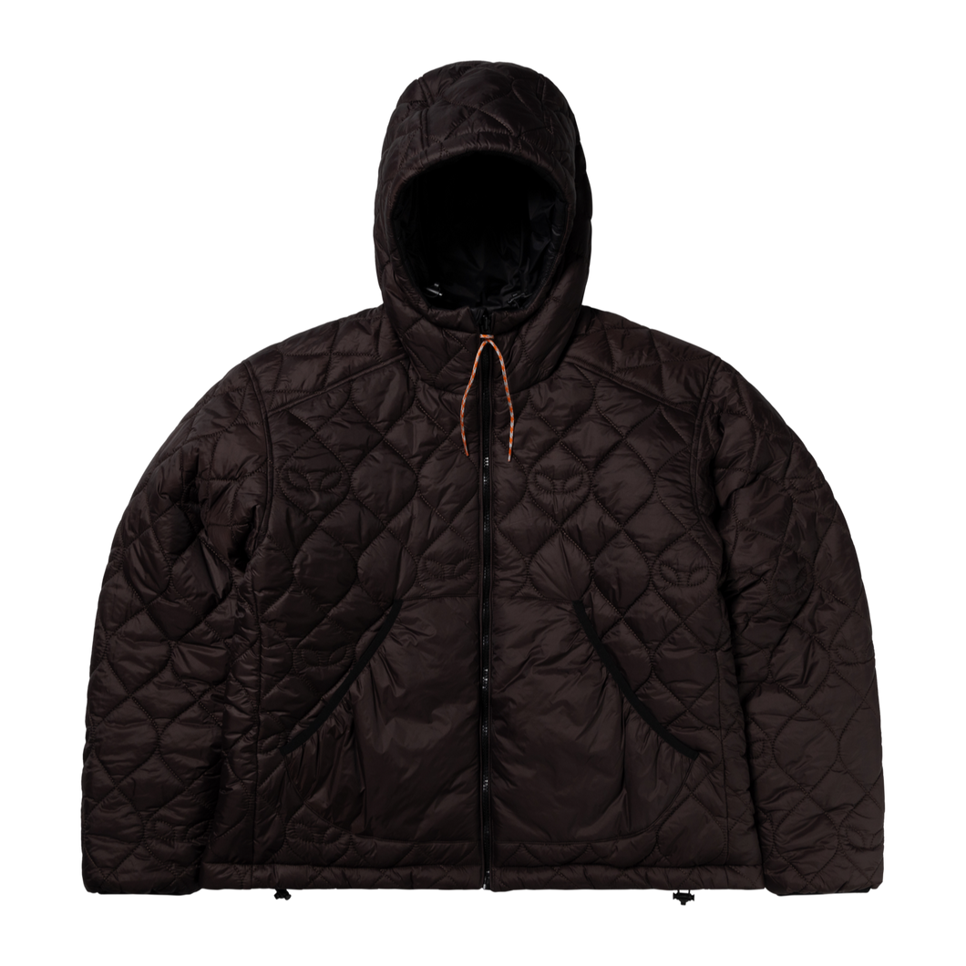 No Problemo  Reversible Alien-O Puffer Jacket Black