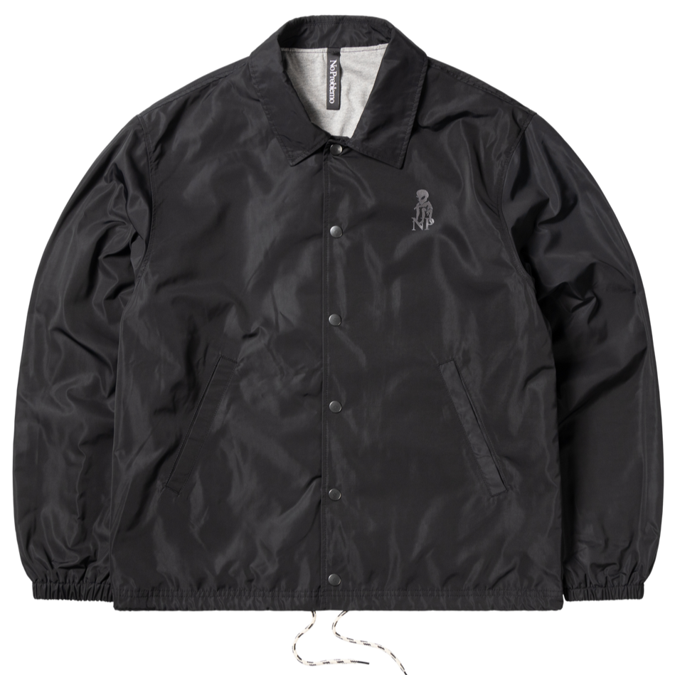 No Problemo Alien Problemo Coach Jacket Black