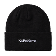 Load image into Gallery viewer, No Problemo Mini  Problemo Beanie Black
