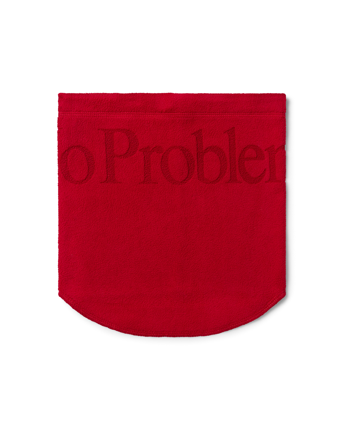 No Problemo Neck Warmer Red
