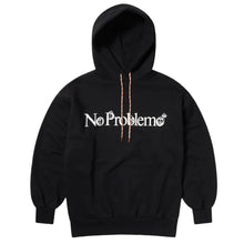 Load image into Gallery viewer, No Problemo Funghi Problemo Hoodie Black
