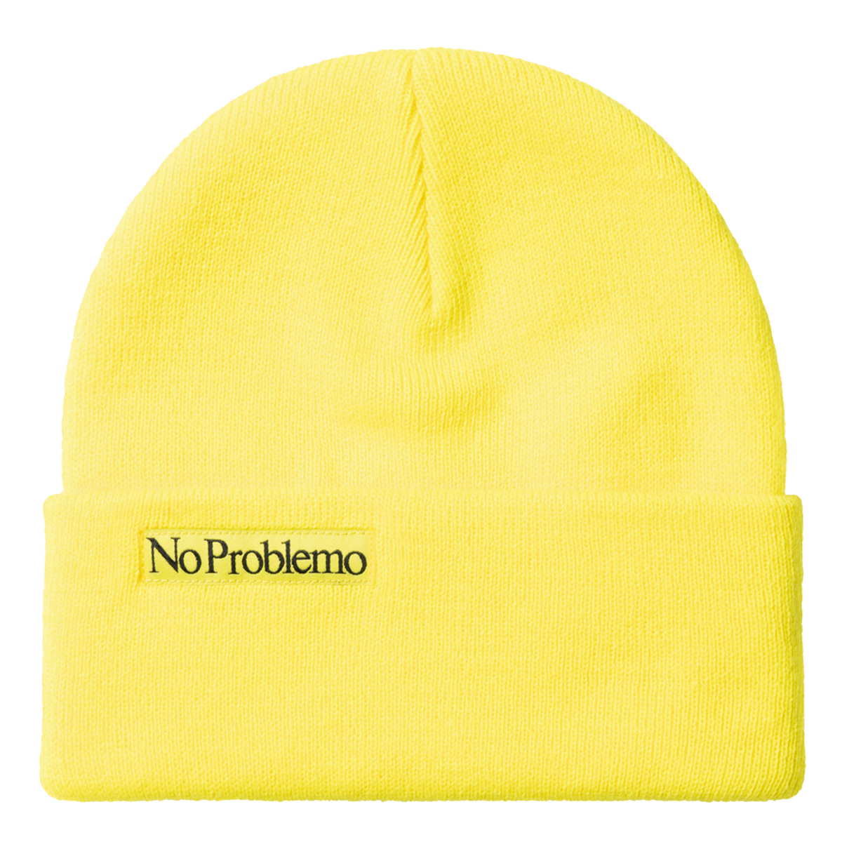 No Problemo Mini Kruger Beanie Fluro Yellow