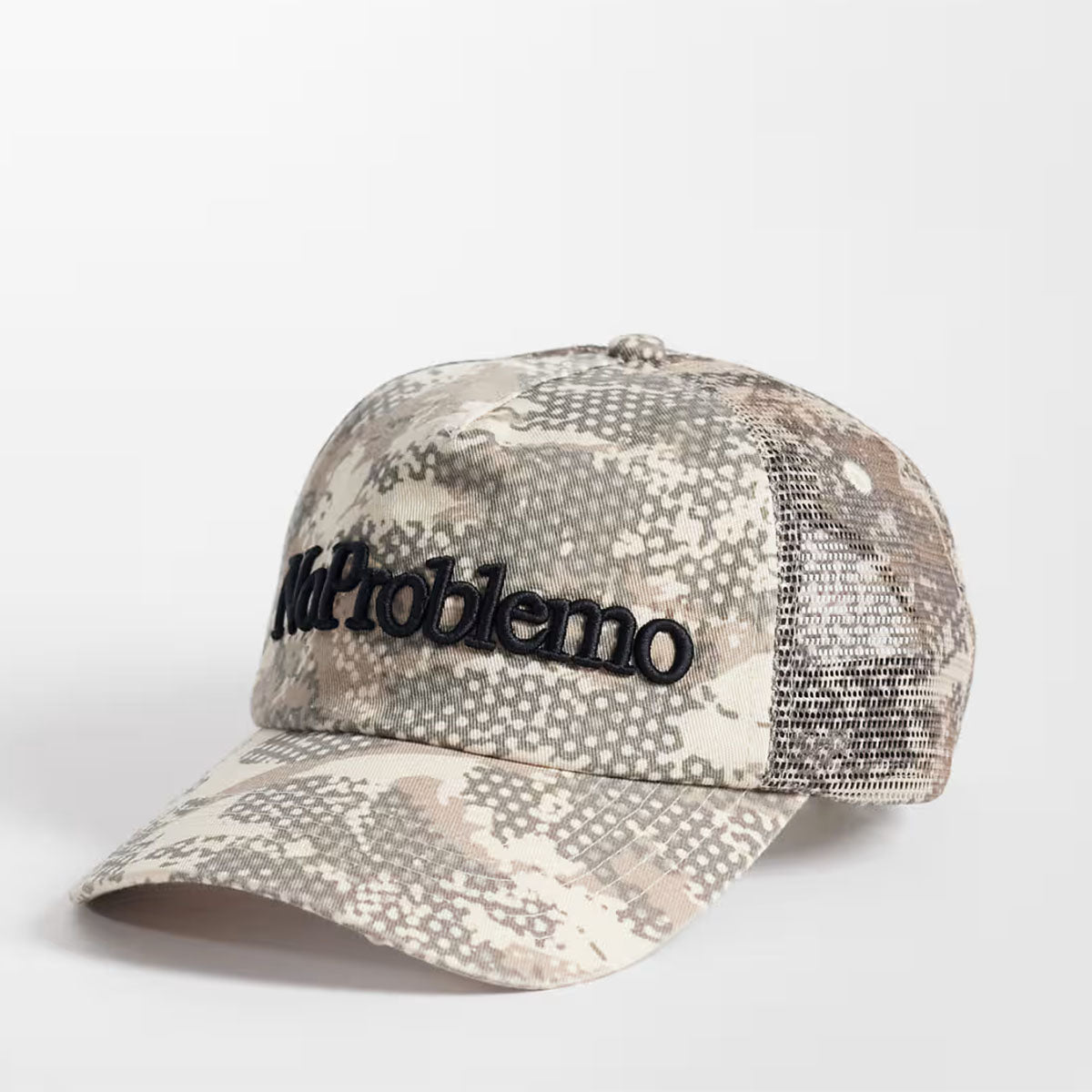 No Problemo Forest Trucker Cap Light Camo