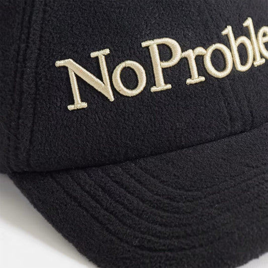 No Problemo Fleece Cap Black