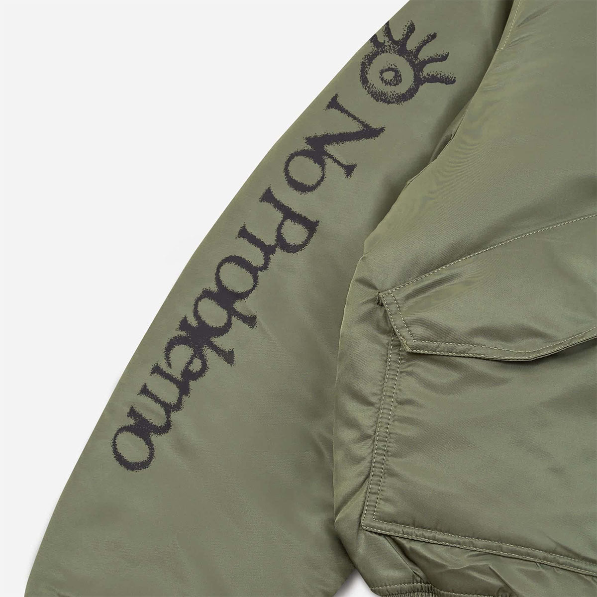 No Problemo x Alpha Industries Ancient Findings Jacket Green