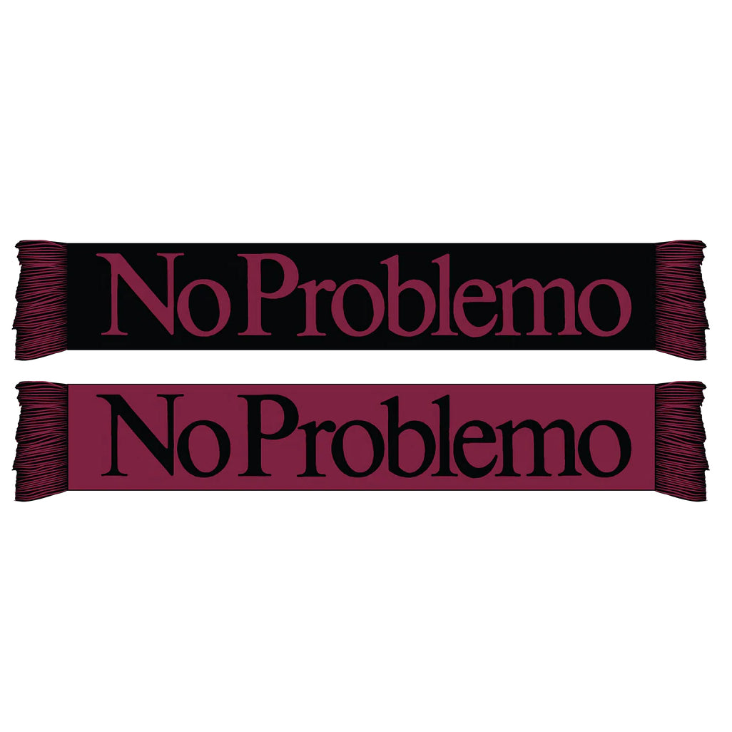 No Problemo Scarf Burgundy