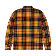 Load image into Gallery viewer, No Problemo Heavy Plaid Shirt Orange
