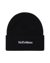 Load image into Gallery viewer, No Problemo Mini  Problemo Beanie Black
