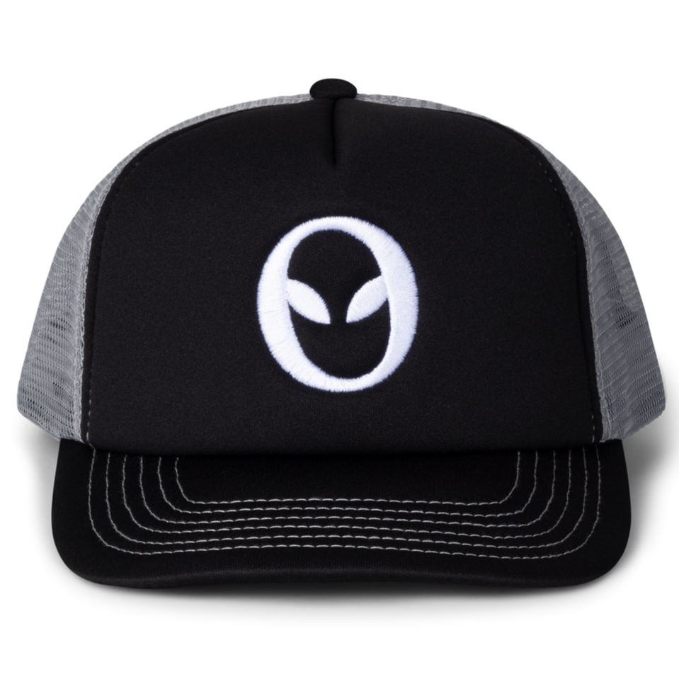 No Problemo Alien O Trucker Cap Black