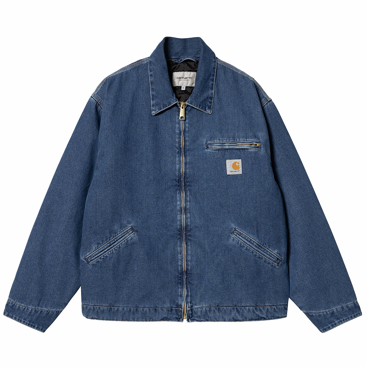 Carhartt WIP OG Detroit Jacket Blue Stone Washed
