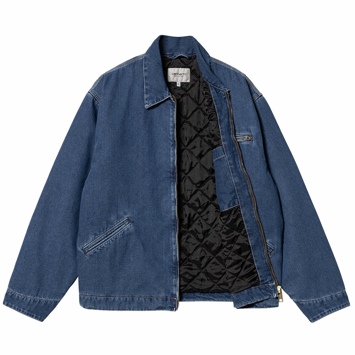 Carhartt WIP OG Detroit Jacket Blue Stone Washed