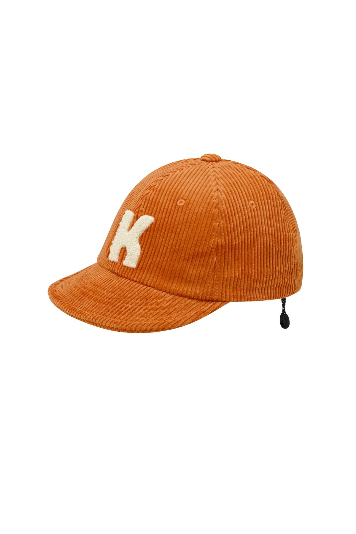 Kappy Corduroy Logo Cap Orange