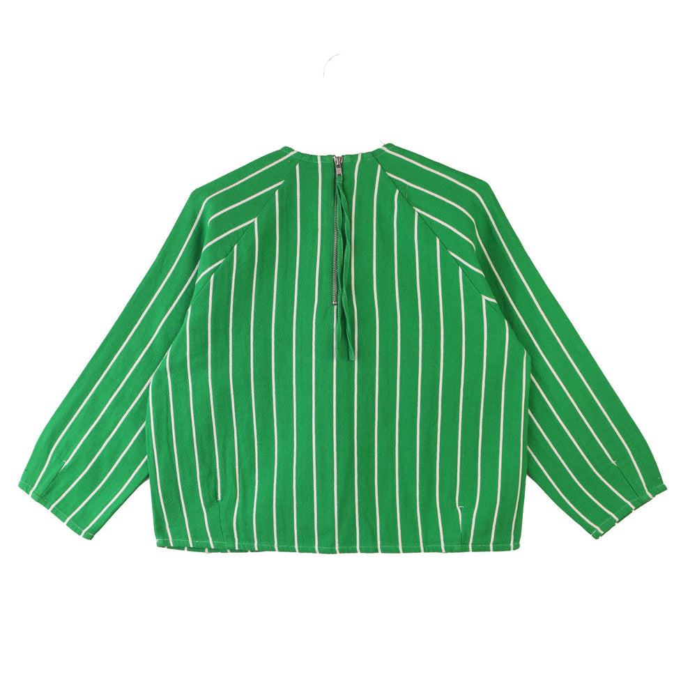 L.F.Markey Oslo Stripe Top Grass