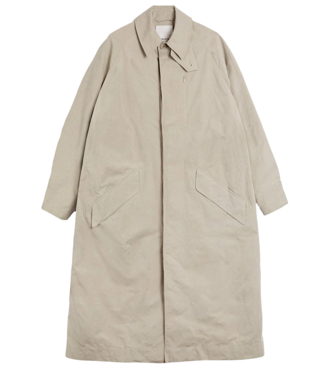 YMC Mens Tyrell Trench Coat Stone