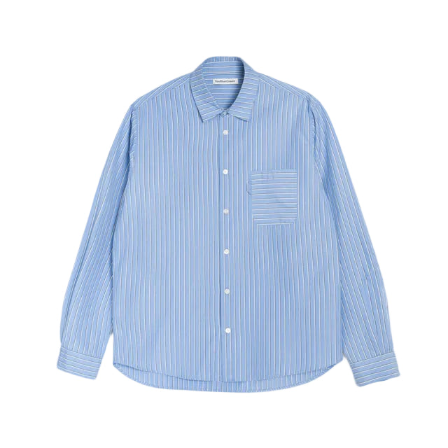 YMC Curtis Shirt Blue