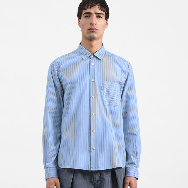 YMC Curtis Shirt Blue