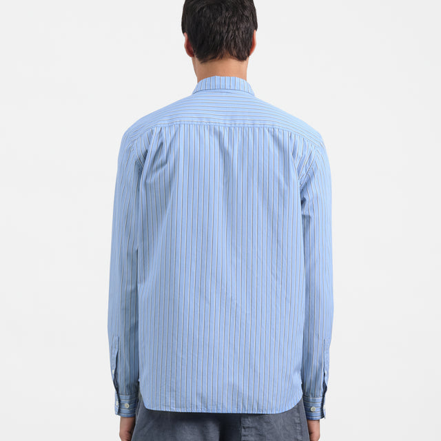 YMC Curtis Shirt Blue