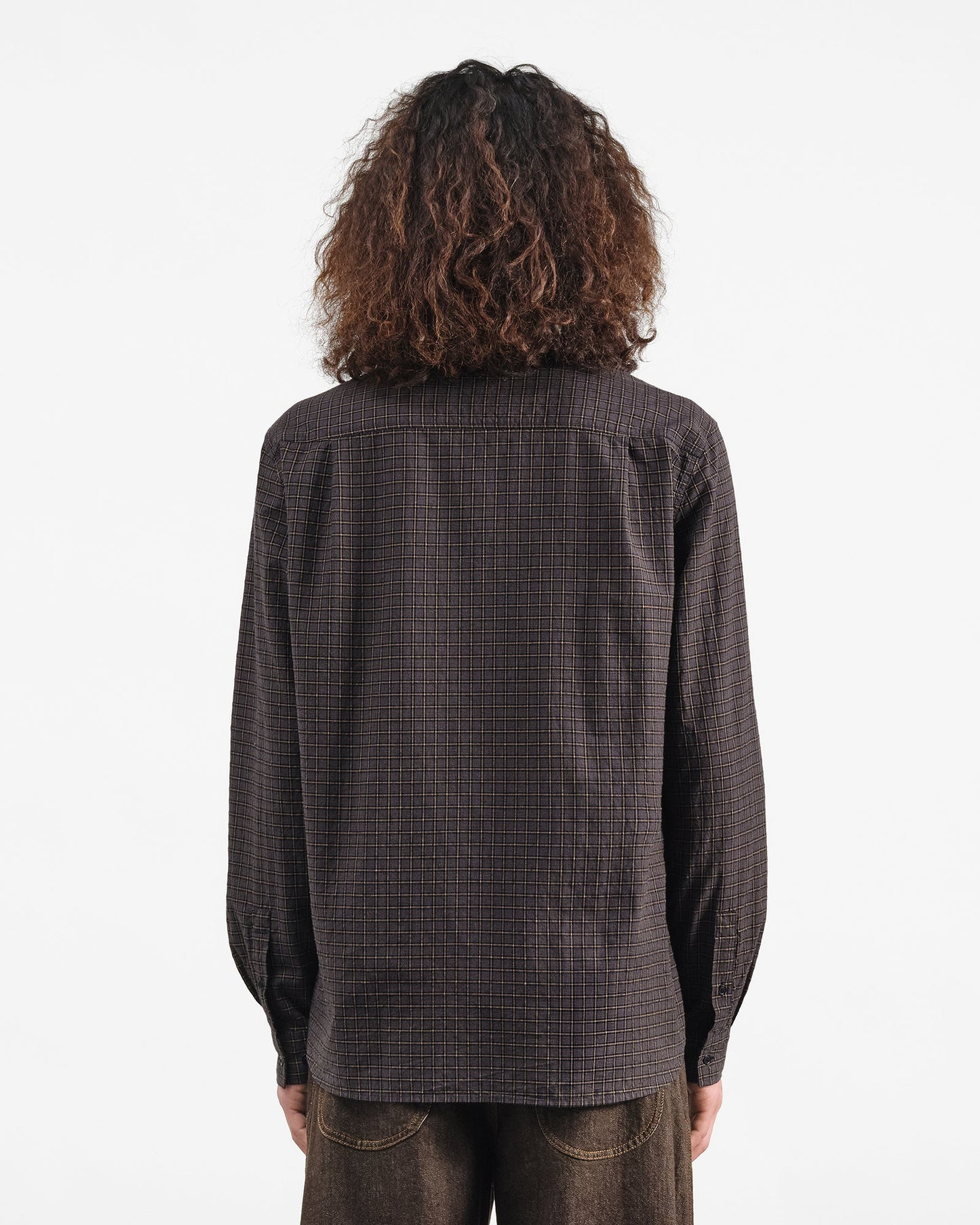 YMC Mens Curtis Shirt Grey Multi