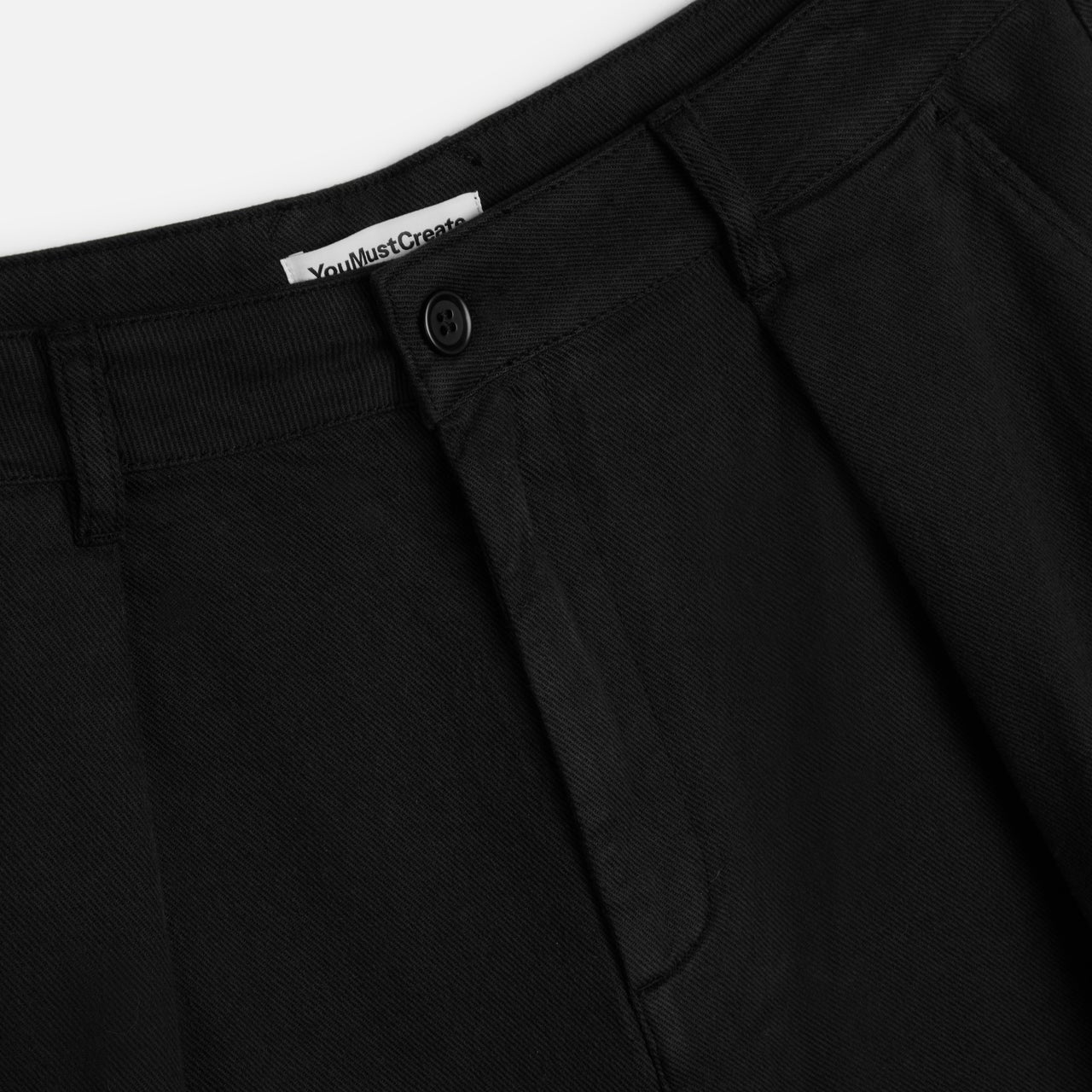 YMC Mens Earth Deadbeat Trouser Black