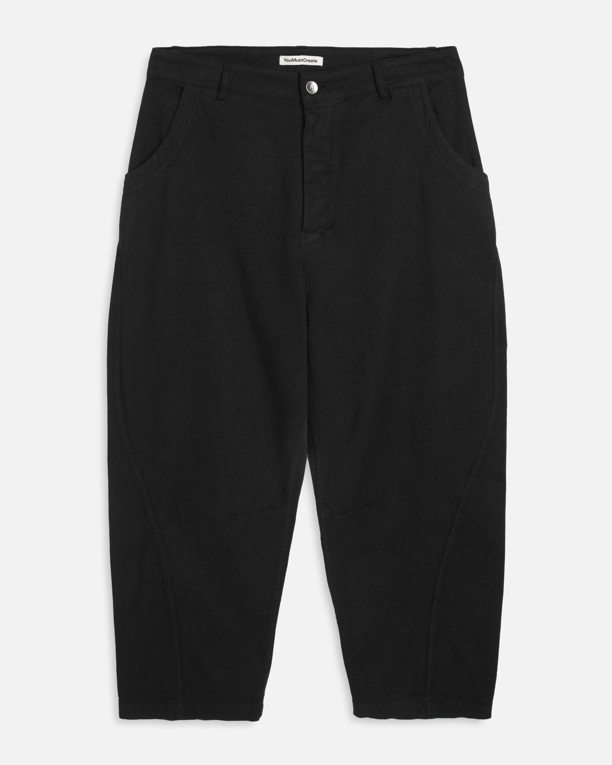 YMC Mens Twisted Seam Trouser Black