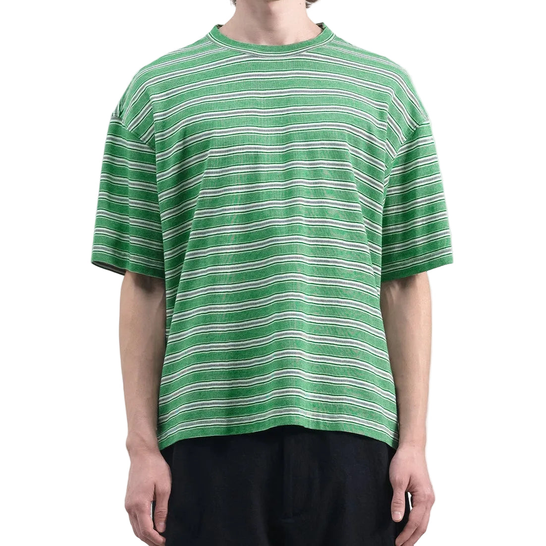 YMC Mens Triple T-Shirt Green