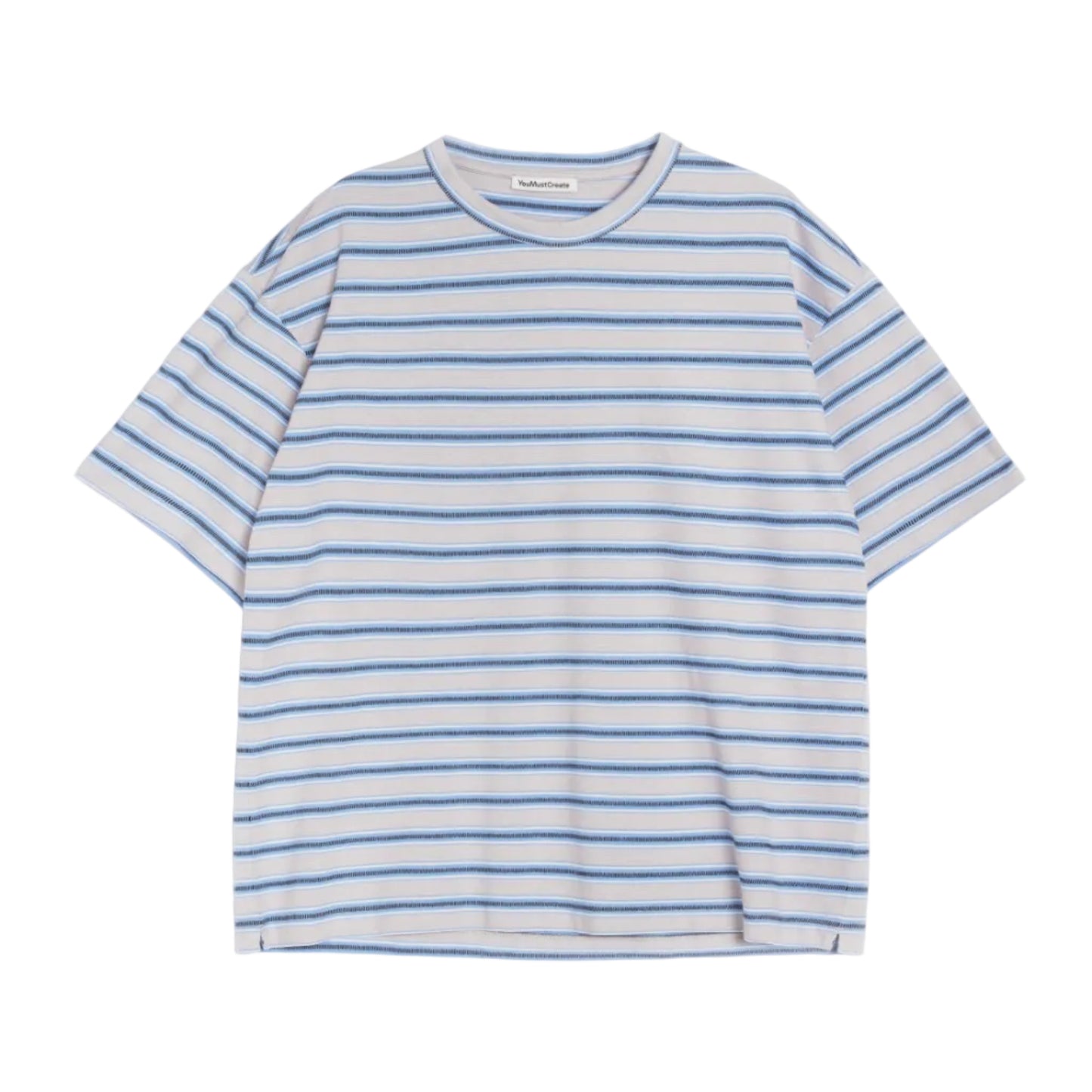 YMC Mens Triple T-Shirt Blue