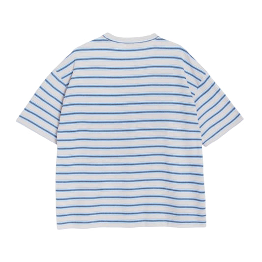YMC Mens Triple T-Shirt Blue