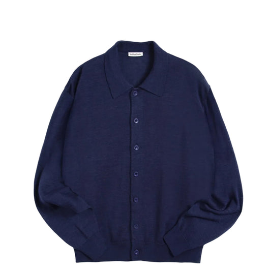 YMC Mens Rat Pack Cardigan Navy