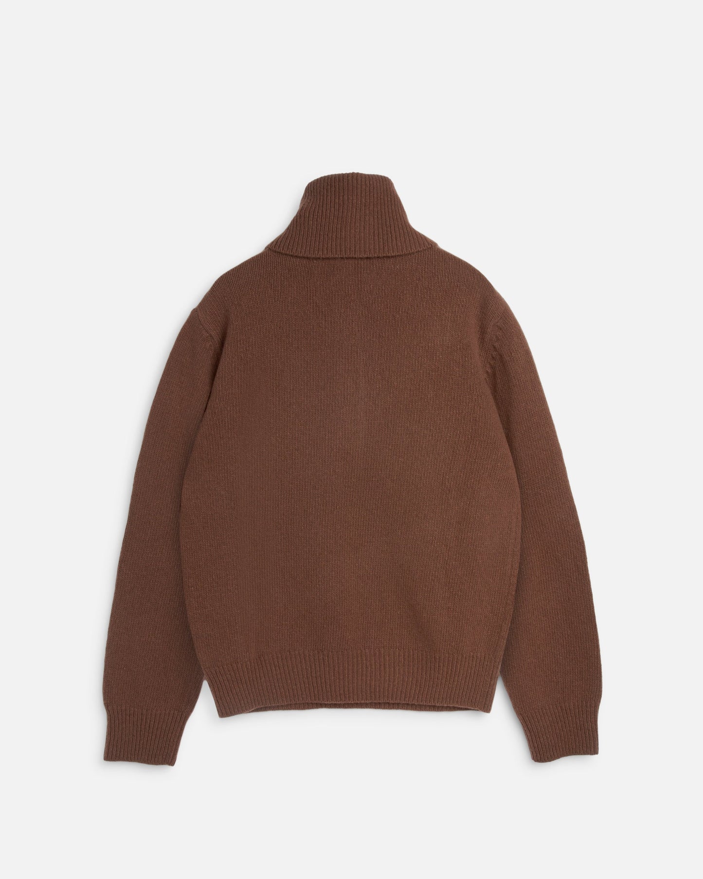 YMC Mens Runaway Neck Jumper Brown