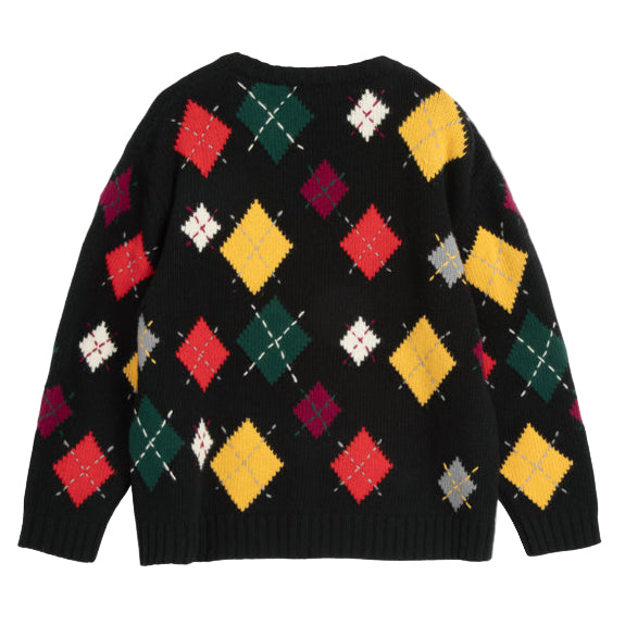 YMC Mens Flint Knit Black