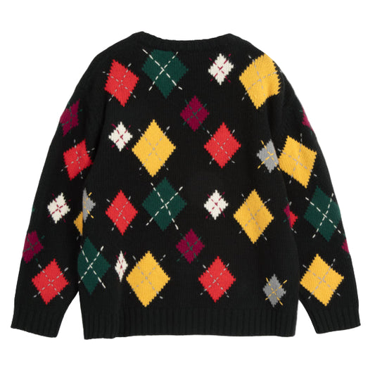 YMC Mens Flint Knit Black