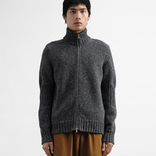 Load image into Gallery viewer, YMC Mens Nova Zip Cardigan Charcoal
