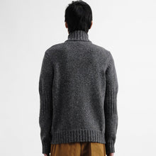 Load image into Gallery viewer, YMC Mens Nova Zip Cardigan Charcoal
