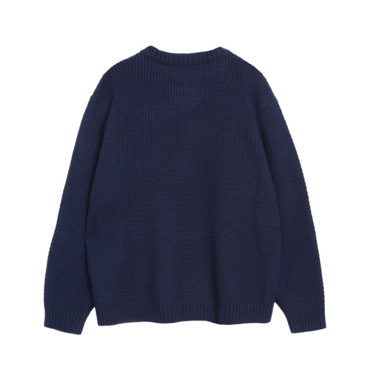 YMC Mens Flint Jumper Navy