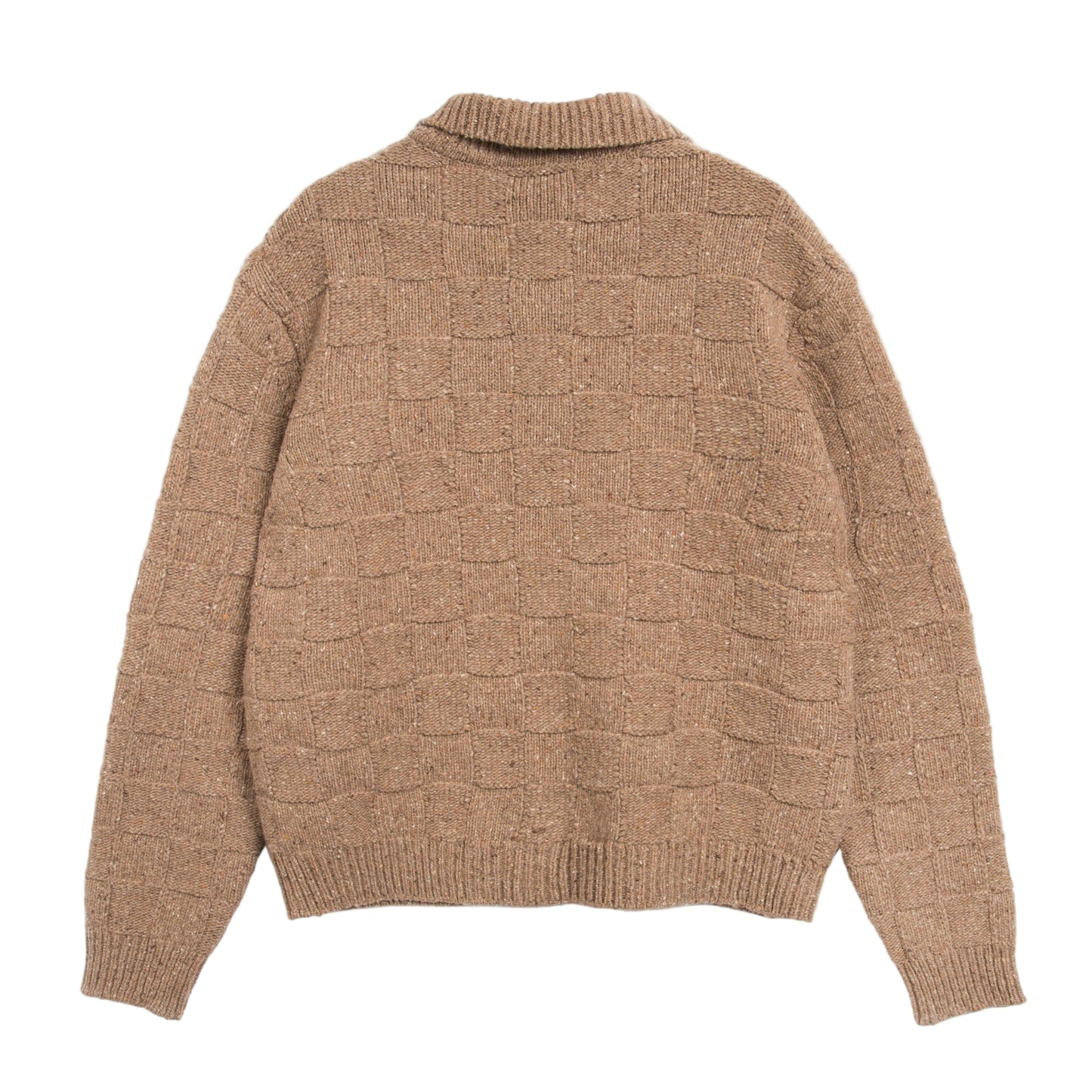 YMC Mens Rat Pack Cardigan Brown