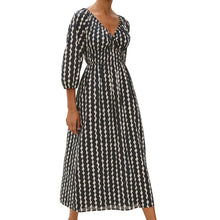 Load image into Gallery viewer, Rails Paio Dress Painted Noir
